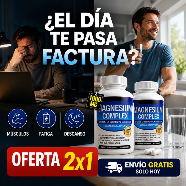 Menos fatiga. Más para tu día.