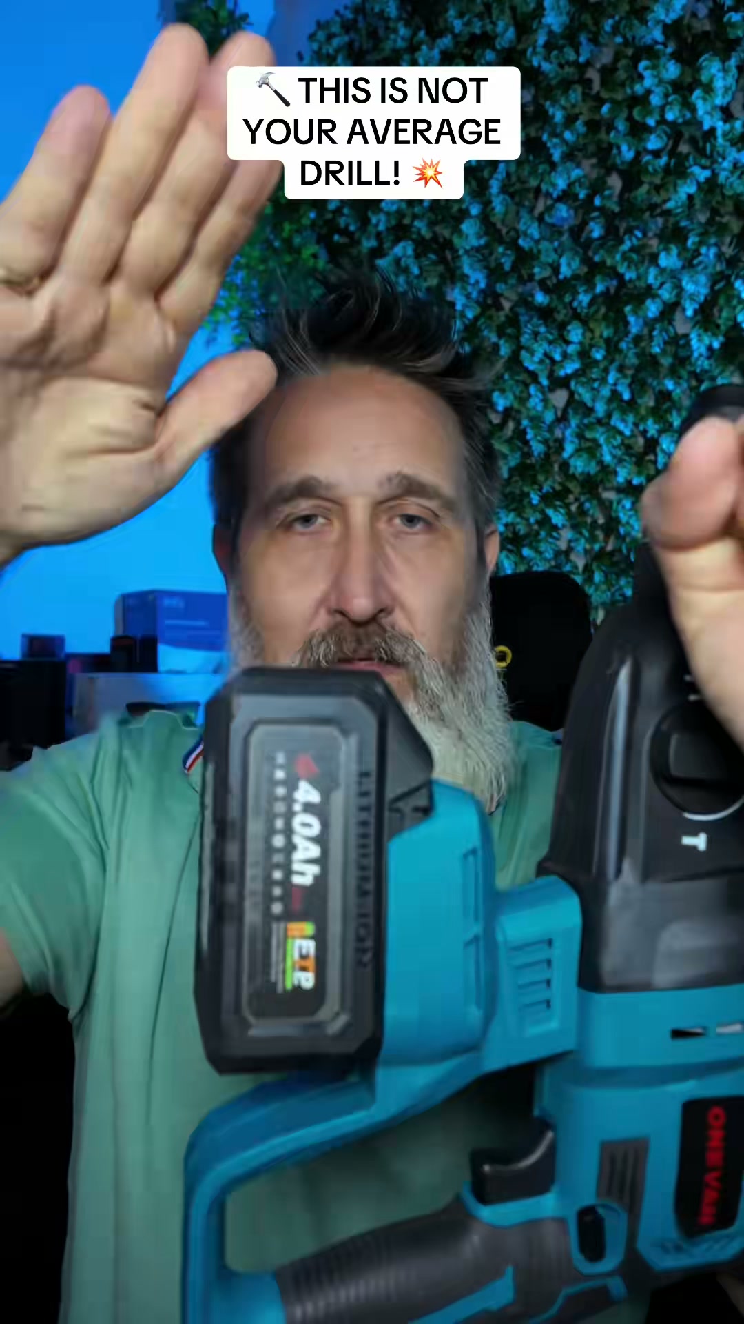 You don't need a rotary hammer drill. You need a tool that does 3 jobs in 1