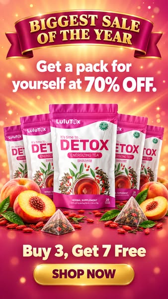 Last Chance: 75% Off Detox Tea
