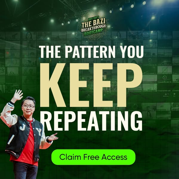 Free BaZi Training With Joey Yap