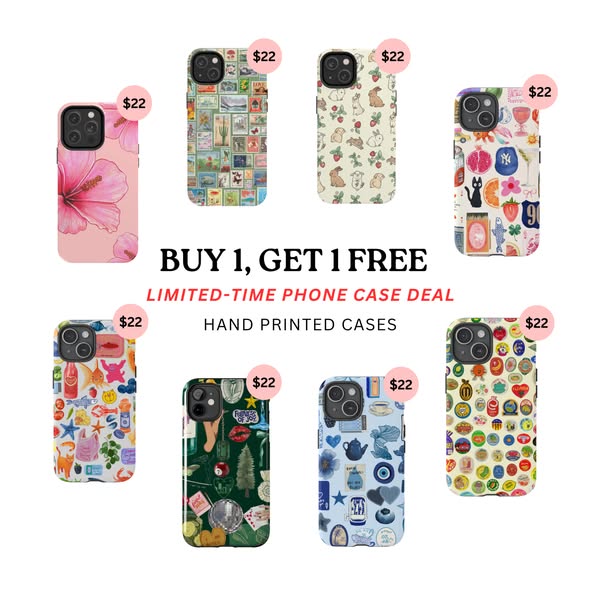 The cutest phone cases