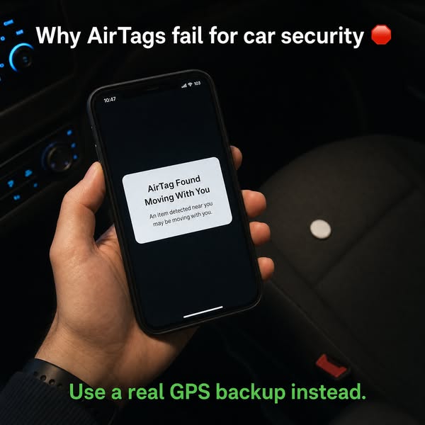 Why car thieves laugh finding your AirTag