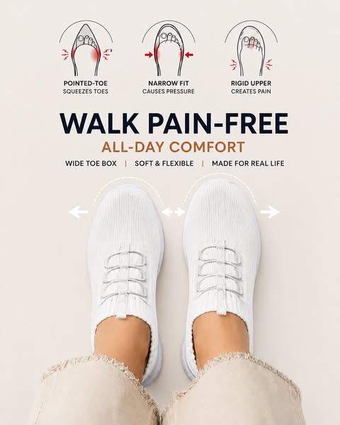 More Room Where Your Feet Need It — Code：K10 -10% Off Today