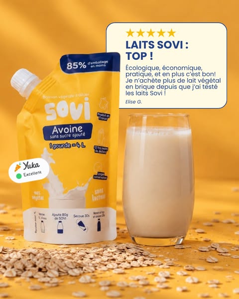 1 gourde = 4 litres de boisson à l'avoine
