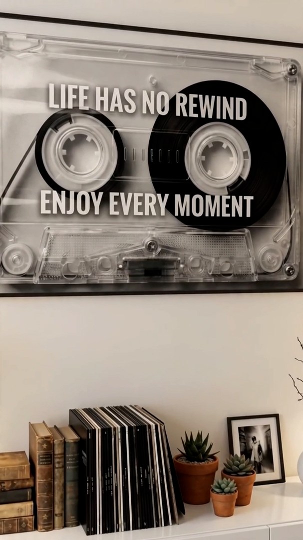 Life Has No Rewind | Canvas Inspire