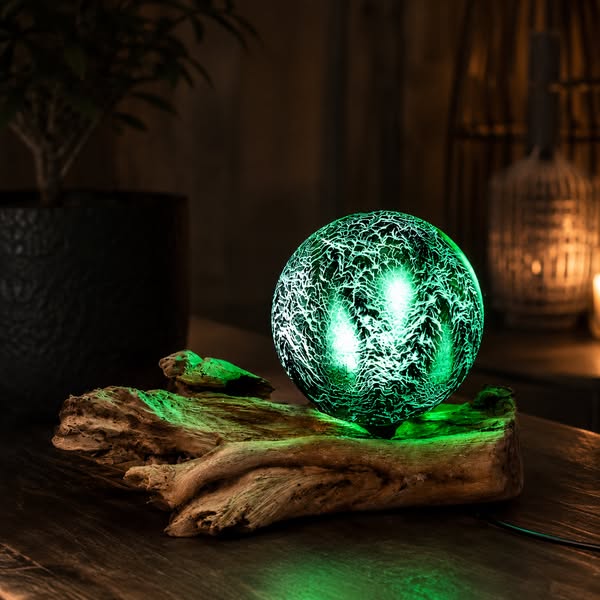 Eine Lampe, die auffällt.