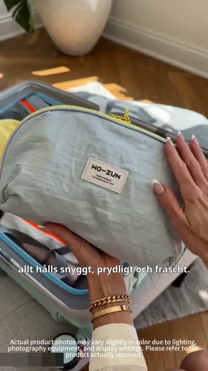 Bärbar reseväska för underkläder