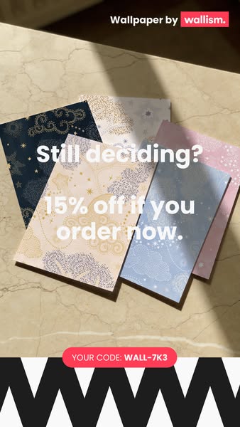 15% off with WALL-7K3