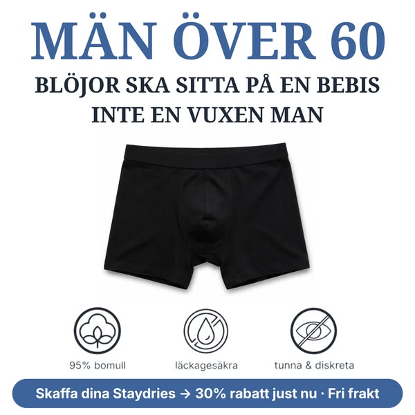 "Staydries förändrade mitt liv"