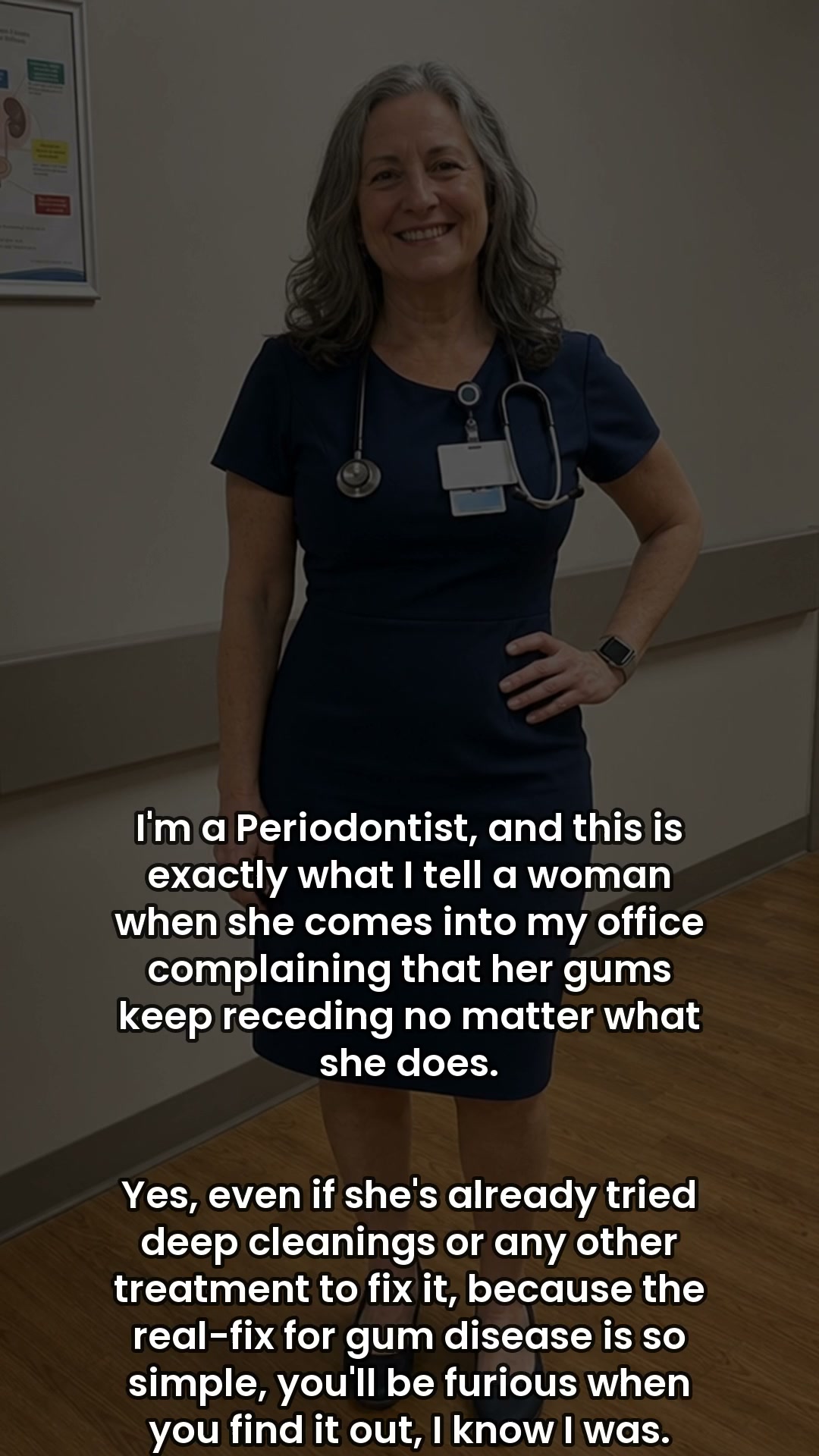 Here's How A Woman Can Quickly Calm Receding Gums.