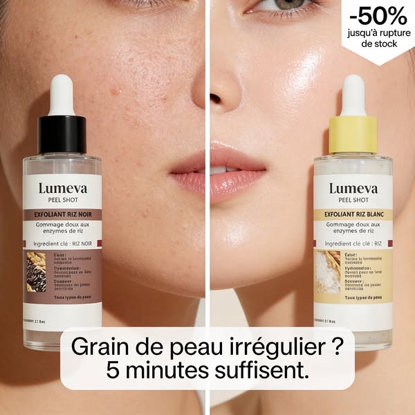 Transformez votre peau en 5 minutes !