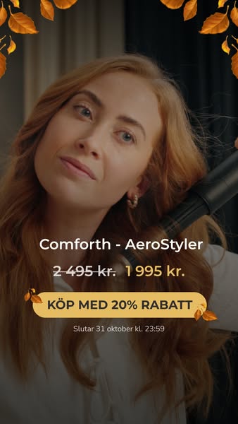 Spara 500 kr på AeroStyler 6-i-1 Hårfön