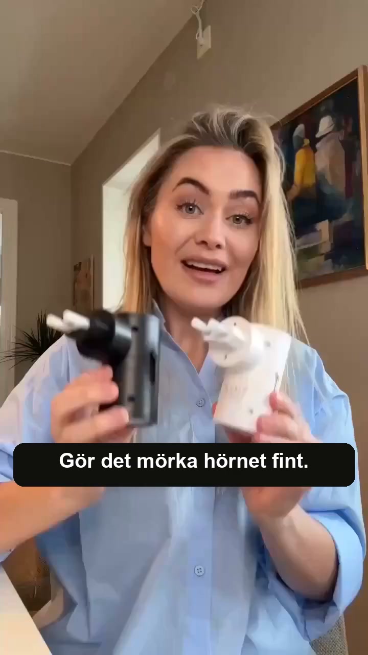 Lampan som tänds av sig själv – varje kväll
