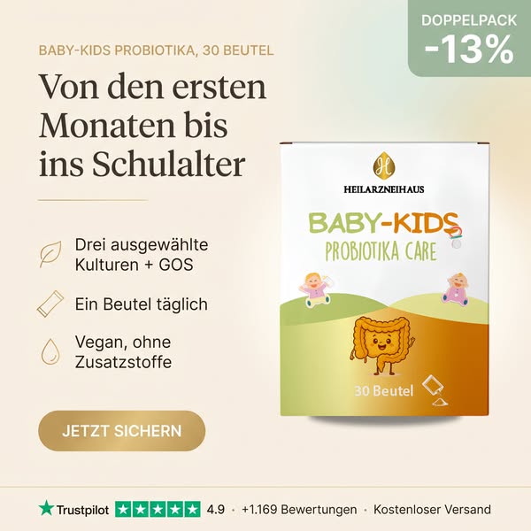 Für die Kleinsten, ein Beutel täglich