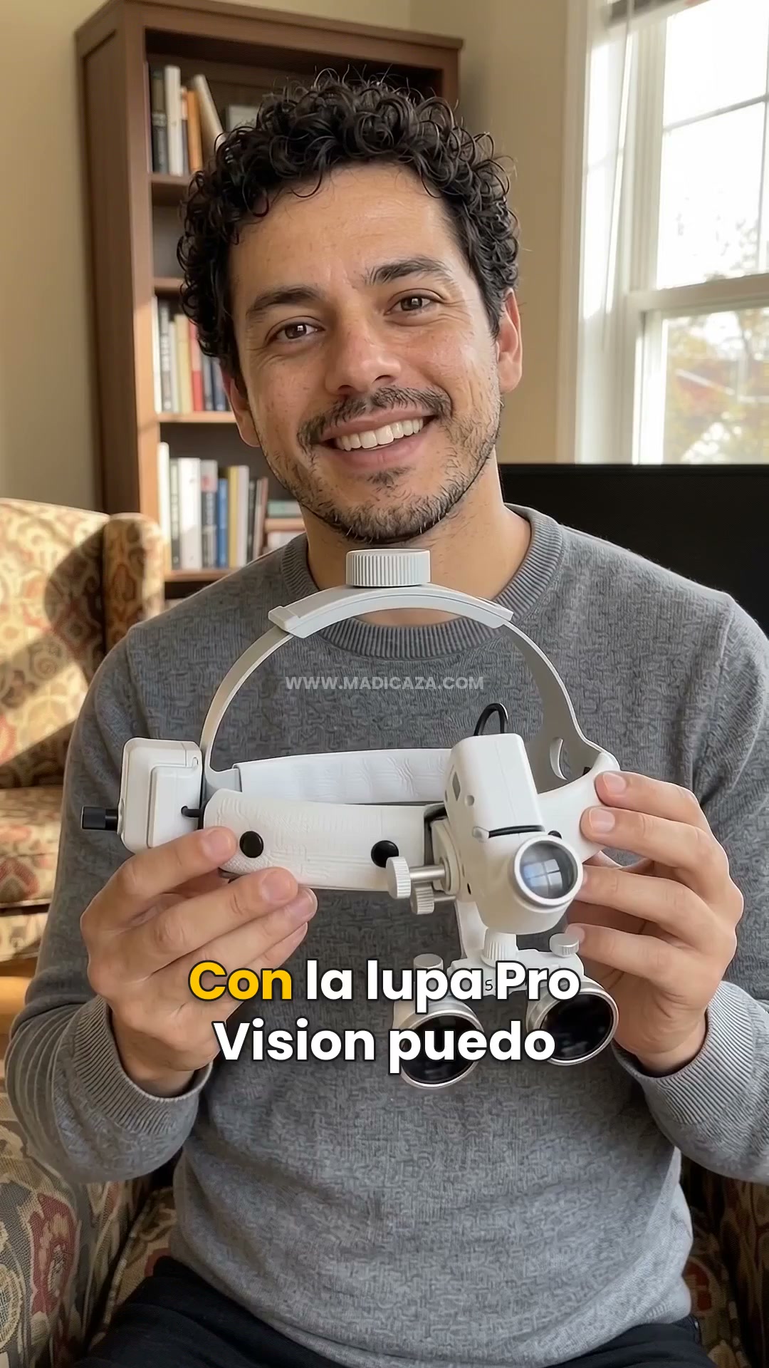 Lupa Pro Vision — aumento y luz propia