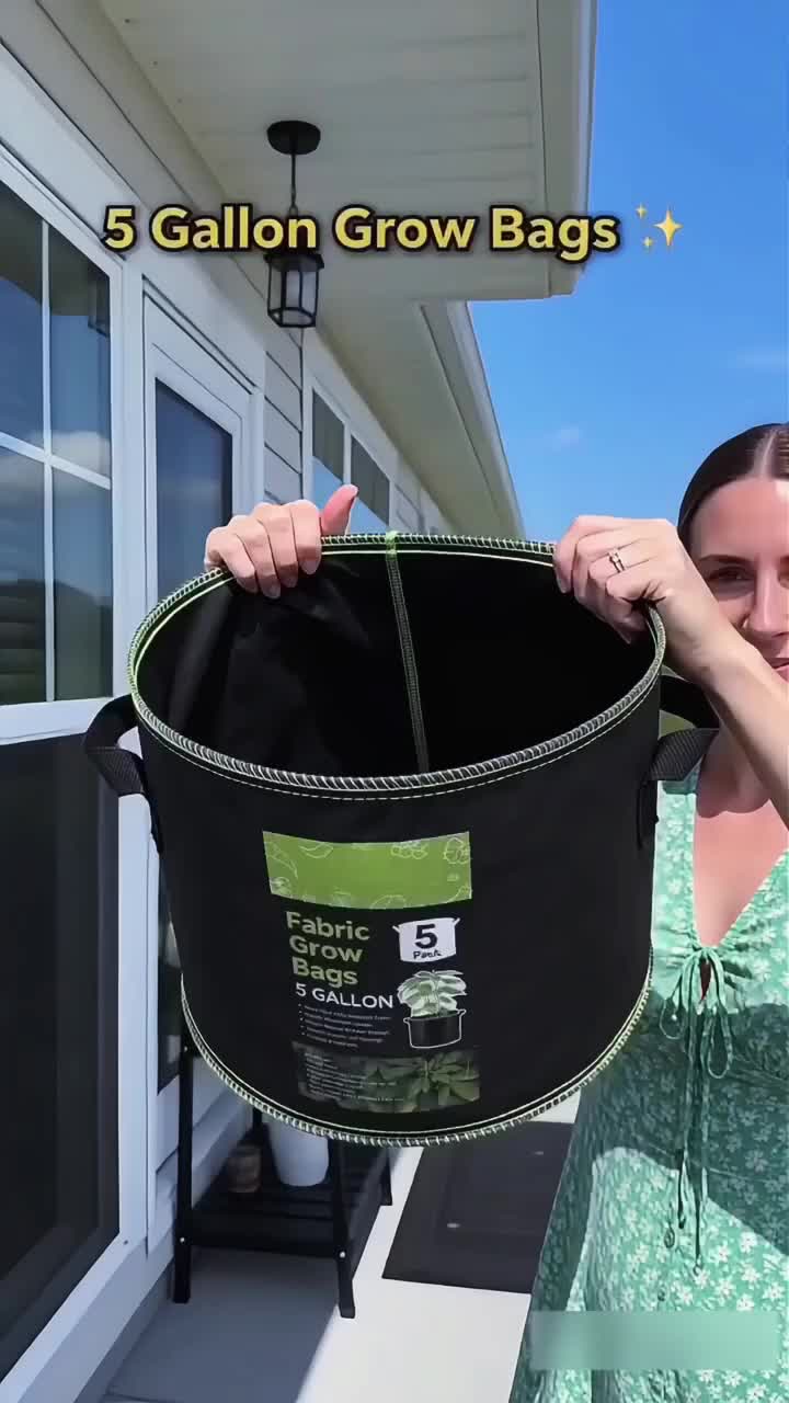 Heavy-Duty Breathable Grow Bags