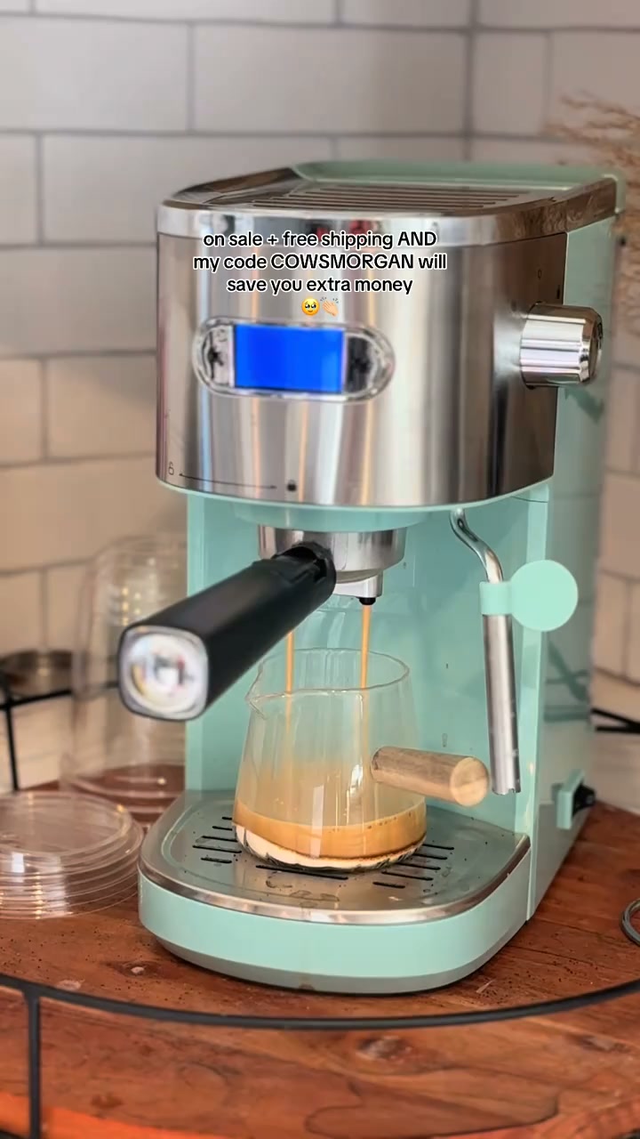 COWSAR 20-Bar Espresso Machine