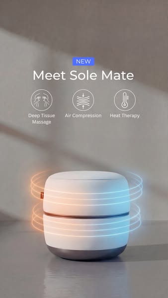 Meet The Sole Mate - Your Feet's New Best Friend.