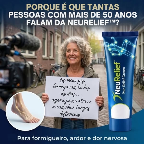 Adeus, formigueiro nos pés!