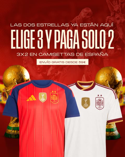 Las camisetas de los campeones