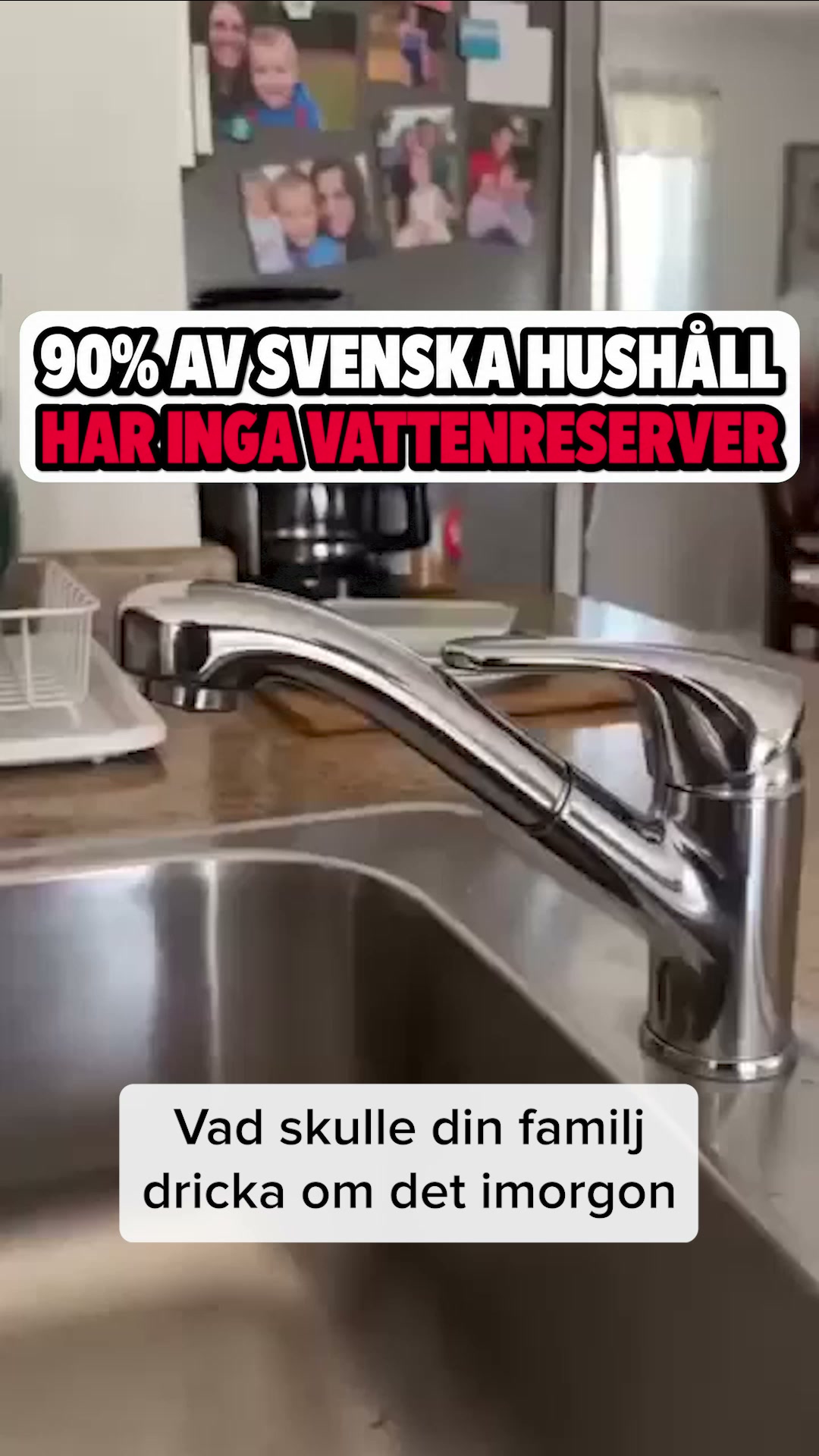 Ett dåligt dygn, och kranen står torr. Här är din reservlösning.