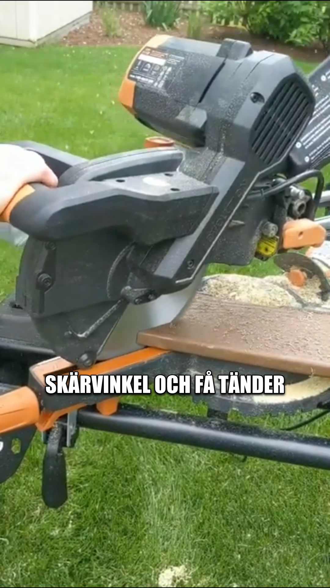 Välj RÄTT klinga till din Kap/gersåg