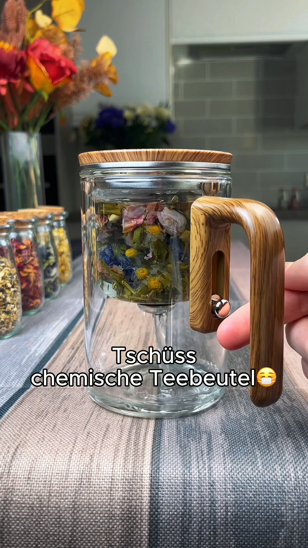 Tee auf Knopfdruck. Ohne Plastik.