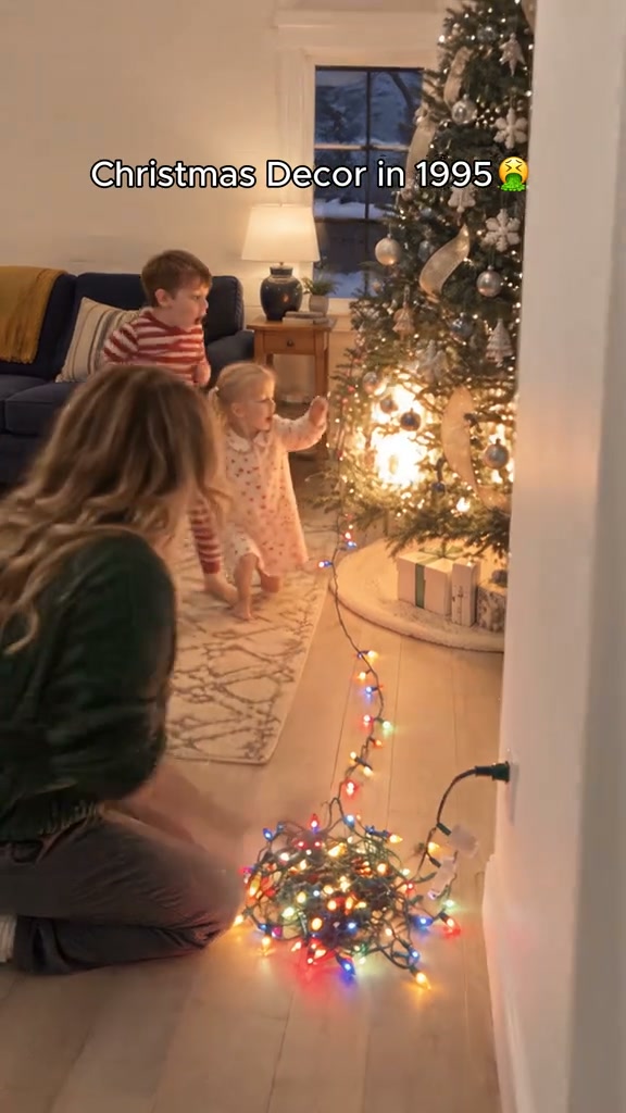 One Light. A Whole Room of Christmas.