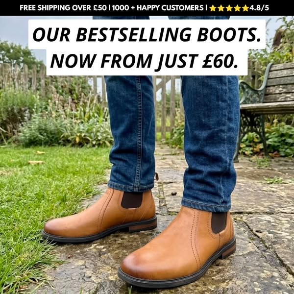 Our Bestselling Boots. From £60.