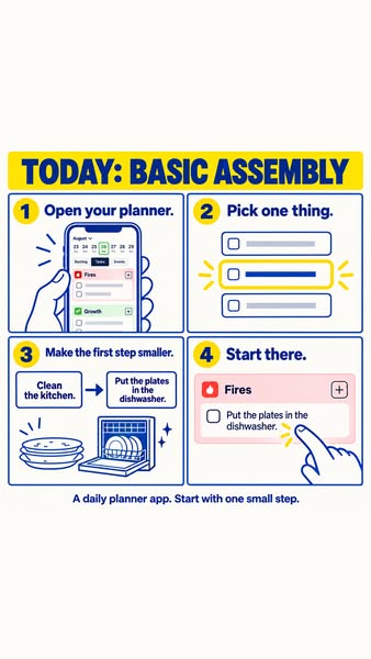 Begin with one easy thing
