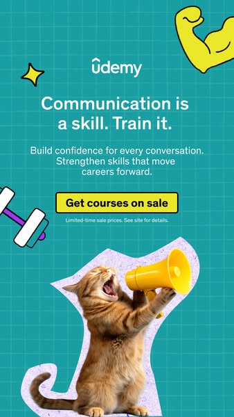 Communication is a skill. Train it.
