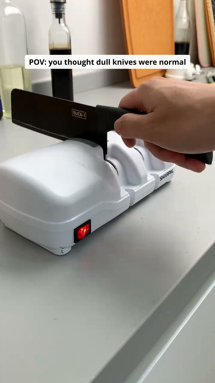 Black Friday Deal｜3-Stage Electric & Manual Knife Sharpener