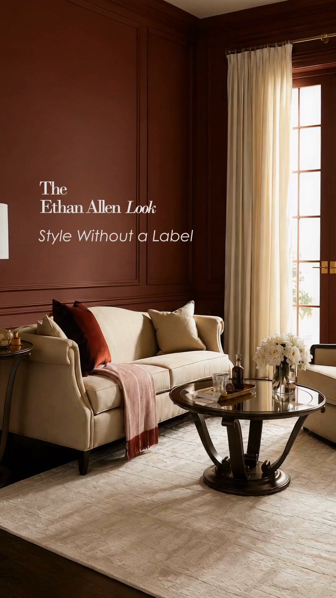 The Ethan Allen Look Is Yours.