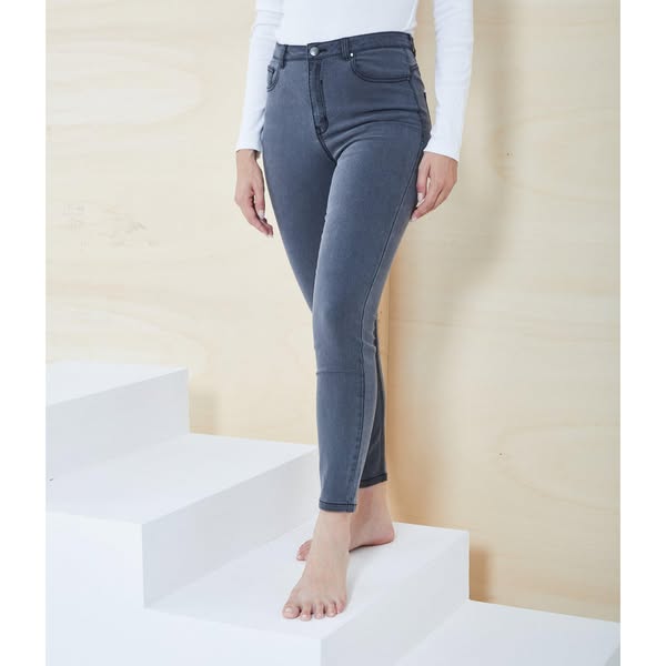 Jeans skinny grigio