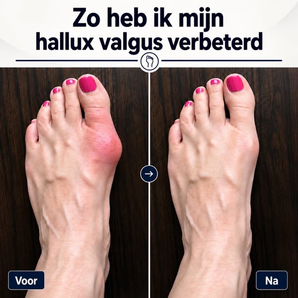 Eindelijk een hallux-oplossing die blijft werken — zonder operatie