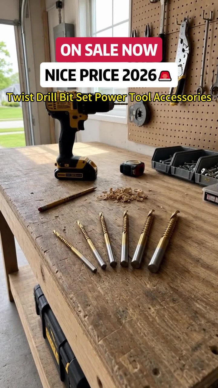 Cobalt Drill Bit Set (6 PCs)