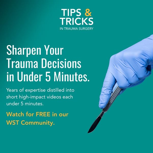 Tips& Tricks in Trauma Surgery