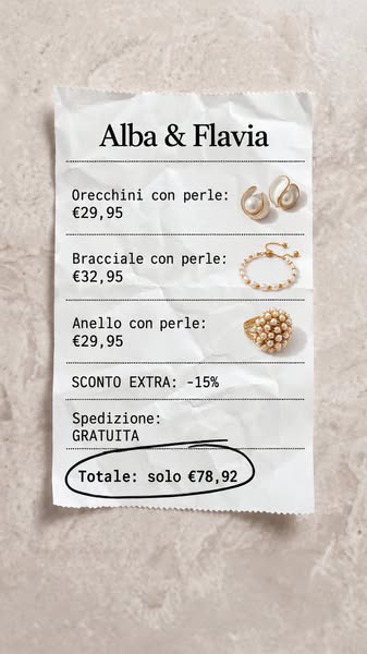 Collezione Perle: tutto -60%