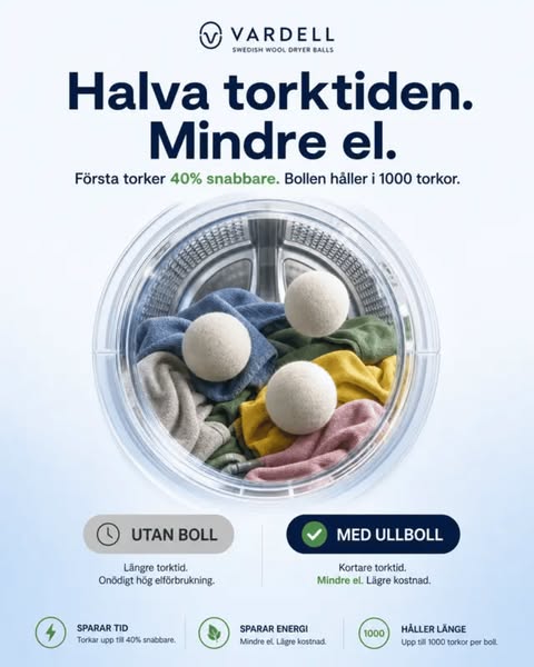 Se hur tvätten blir mjukare utan sköljmedel