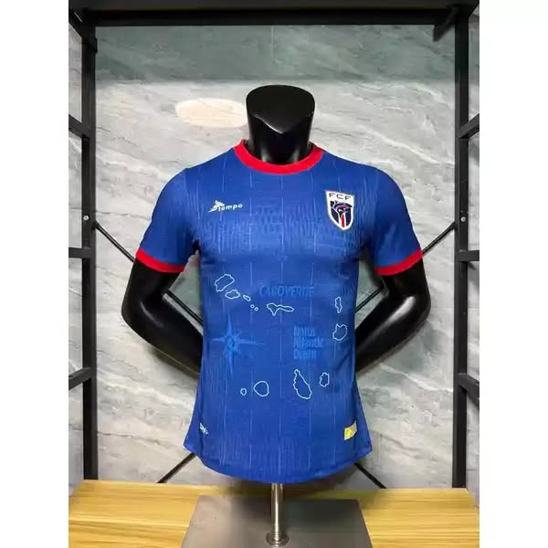 $22.90 2026 World Cup Player Version Cape Verde Soccer Jersey Home