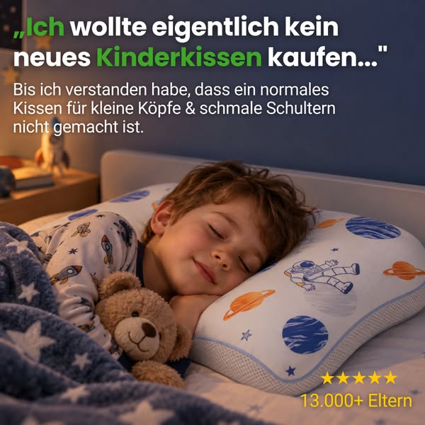 Lunora® - Ergonomisches Kinderkissen