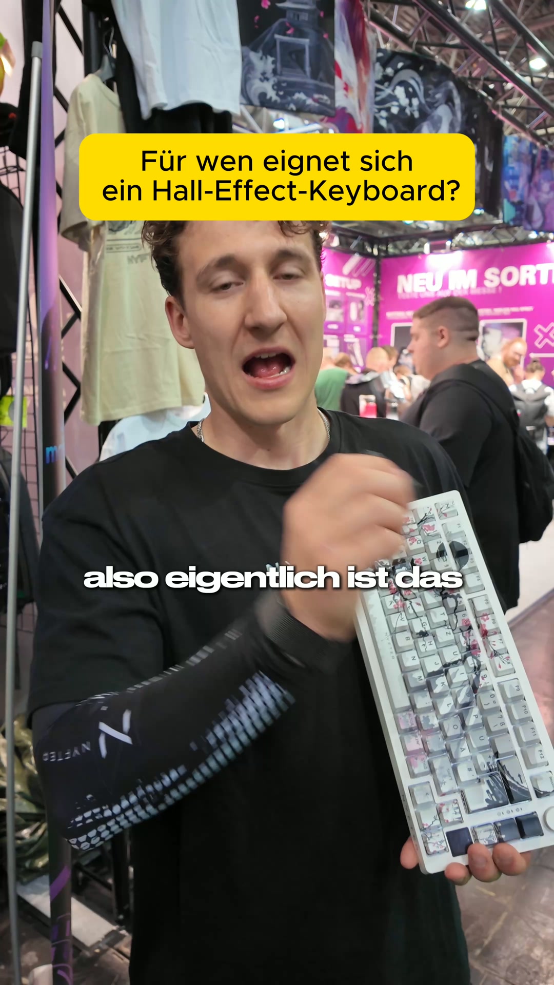 Hall Effect Keyboards: Jetzt wieder auf Lager!