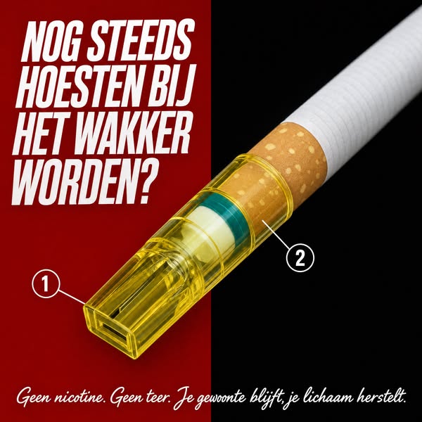 Je rookt en hoest? Simpel geel 'trucje' helpt direct.