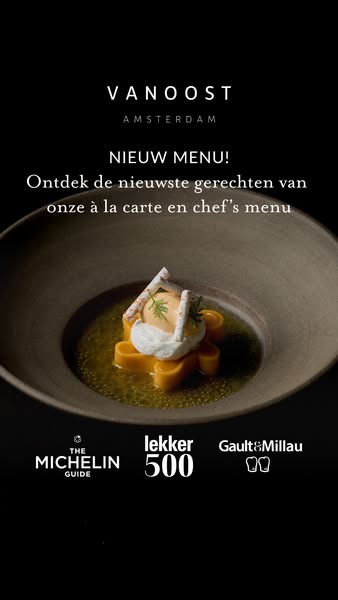 Nieuw menu!