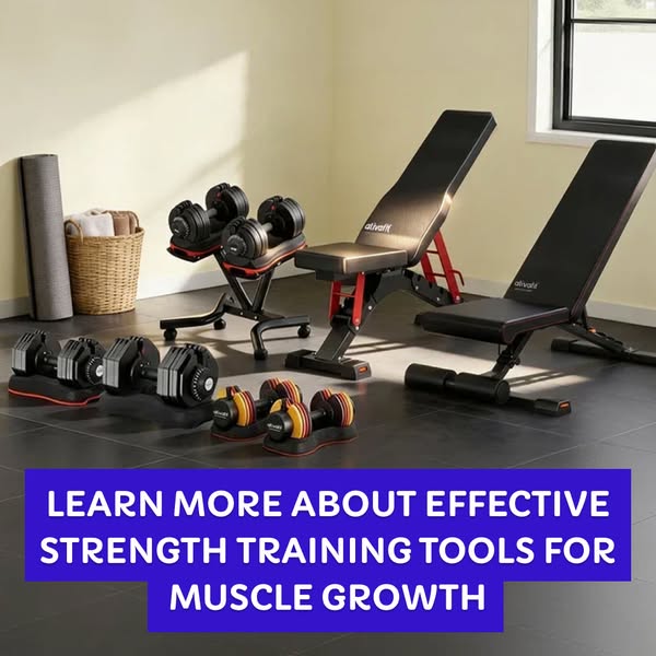 Learn more about effective strength training tools for muscle growth