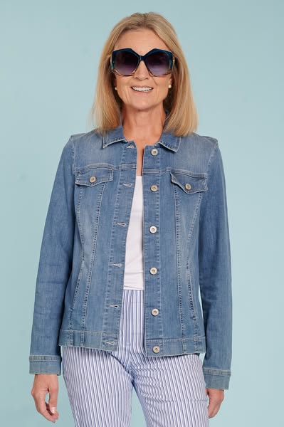 Robell Denim Jean Happy Jacket - Light Denim
