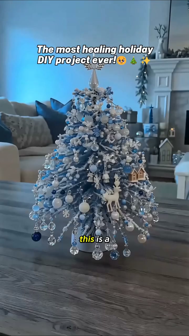 DIY Beaded Christmas Tree Ornament Craft Kit