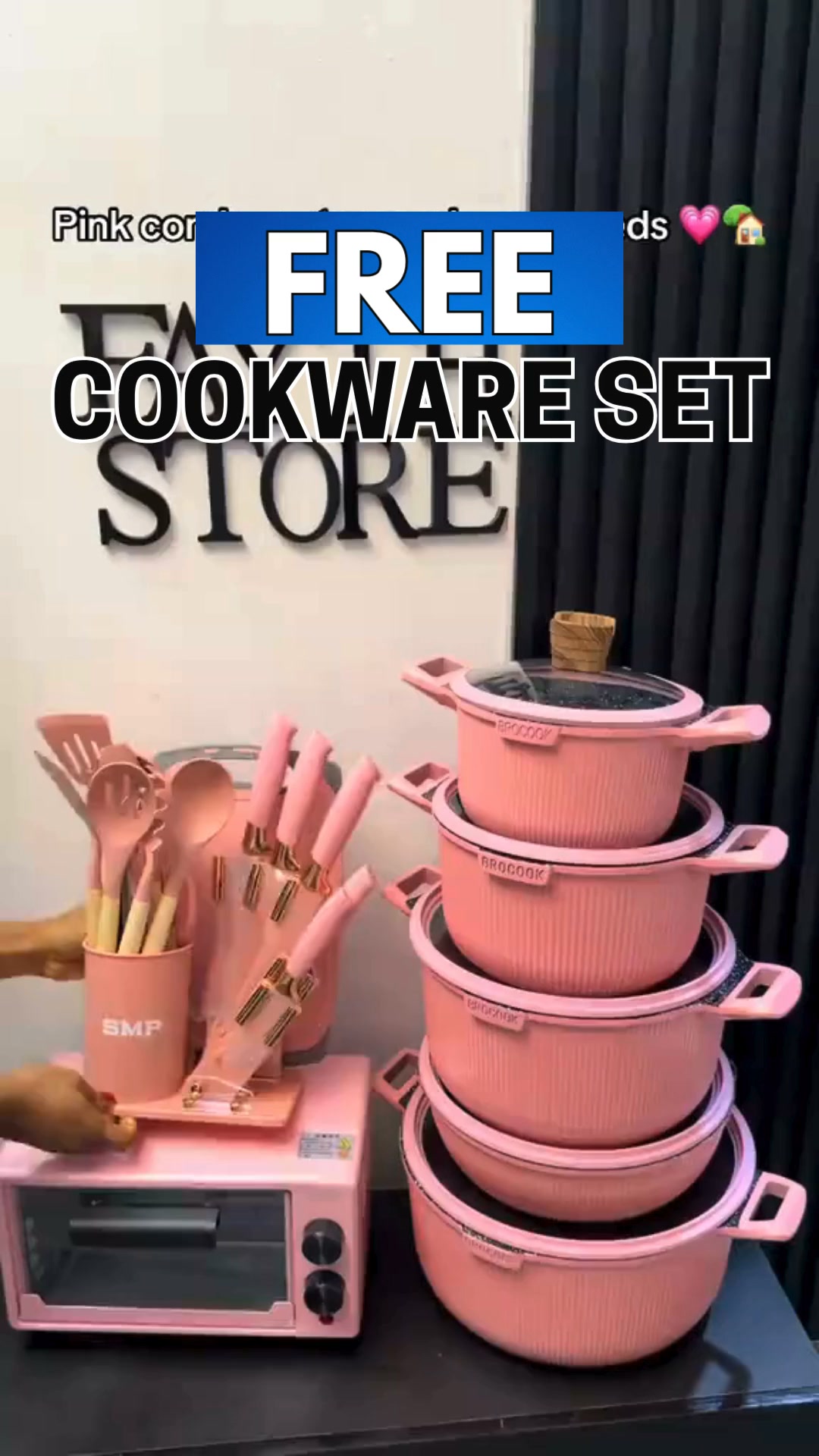 FREE COOKWARE SET