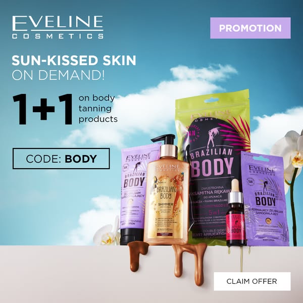 1+1 on Body Bronzing Products