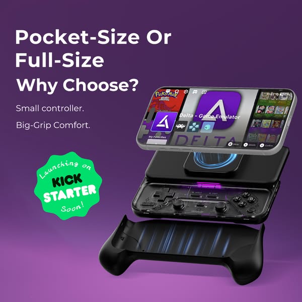 Meet M6: Full Control. Pocketable Design.